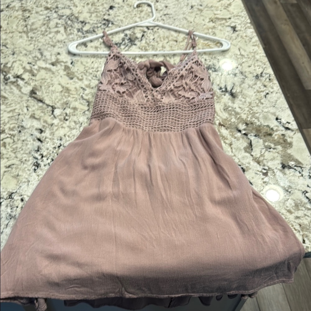 Ocean Drive Pink Backless Dress